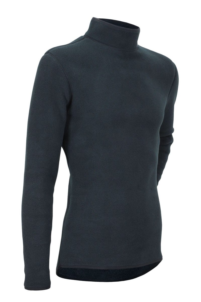Kwark Diving sweatshirt with a low stand-up collar NAVY