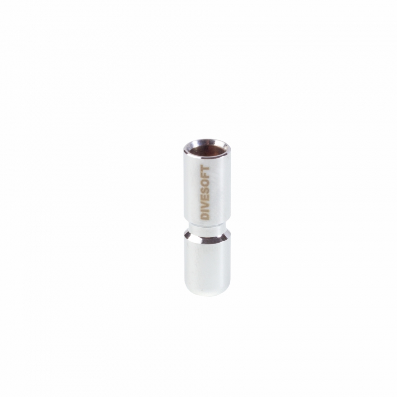 Flow limiter for QD connection