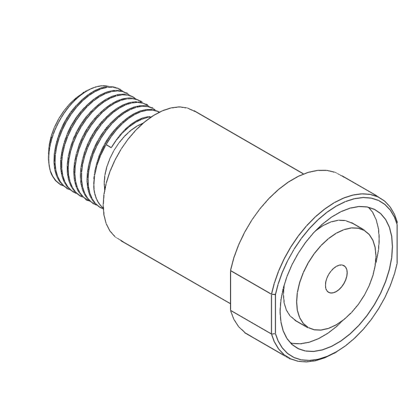 Connector DIN G 5/8 to M12x1