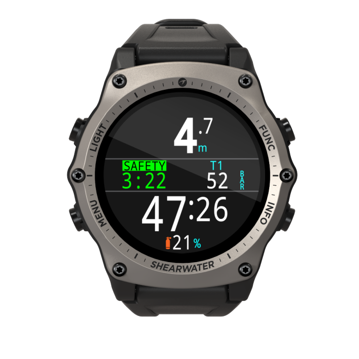 Shearwater Teric dive computer (silver)
