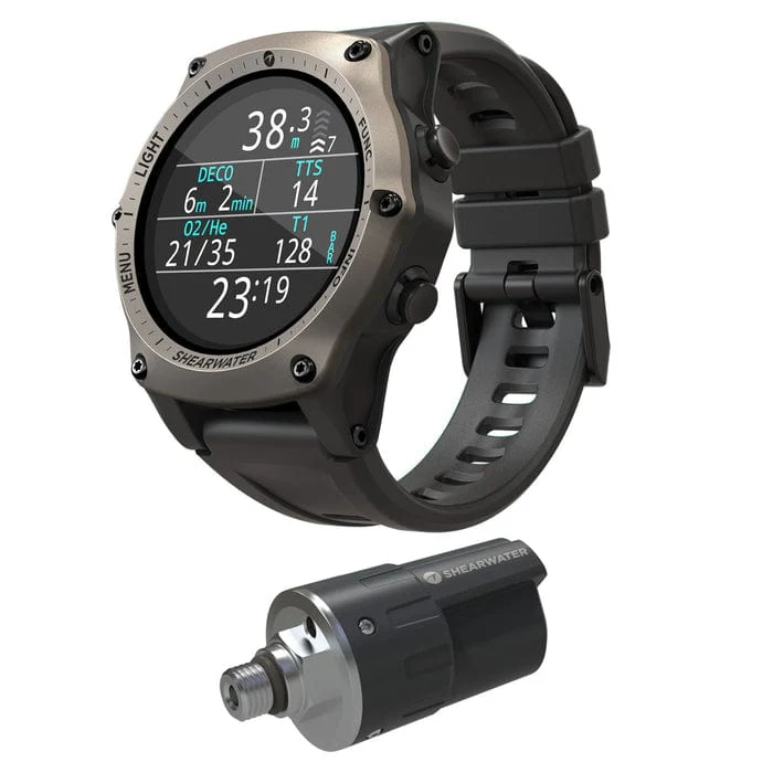 Shearwater Teric dive computer (silver) with Swift Transmitter