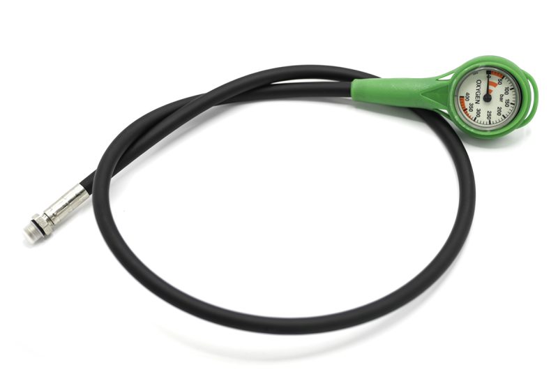 JJ-CCR Pressure Gauge SPG 2K Oxygen 400 Bar