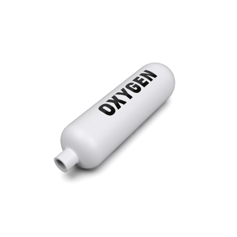 Cylinder 2L , 15 cu ft, 3442 PS, steel, OXY