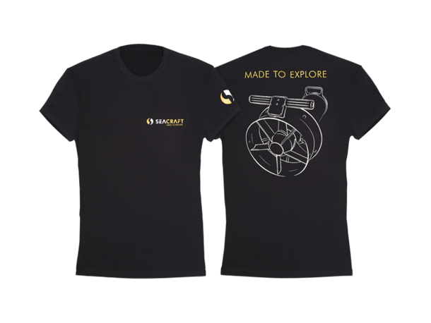 Seacraft Black company female T-shirt