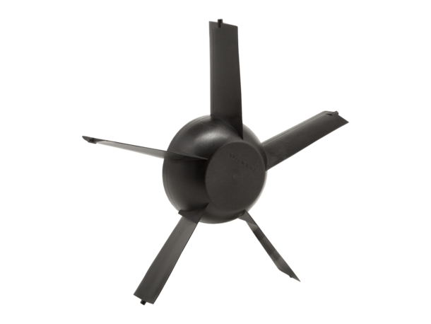 Seacraft Post-swirl stator with buoyancy foam