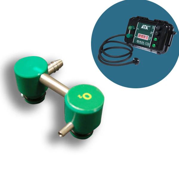 Analox ATA flow adaptor.